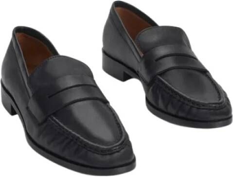 ATP Atelier Stijlvolle Nappa Loafers voor vrouwen Black Dames