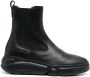 AGL Zwarte Leren Chelsea Booties Black Dames - Thumbnail 3
