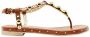 AGL Bruin Leren Casual Open Sandalen Brown Dames - Thumbnail 2