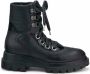 Attilio Giusti Maxine Combat Booties Zwart Dames - Thumbnail 1