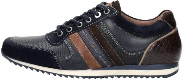 Australian Camaro Lage sneakers Leren Sneaker Heren Blauw - Foto 4