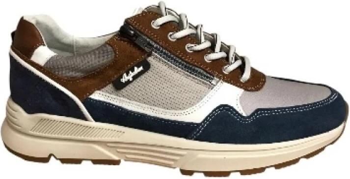 Australian 15.1682.02-KB3 heren sneakers blauw - Foto 4