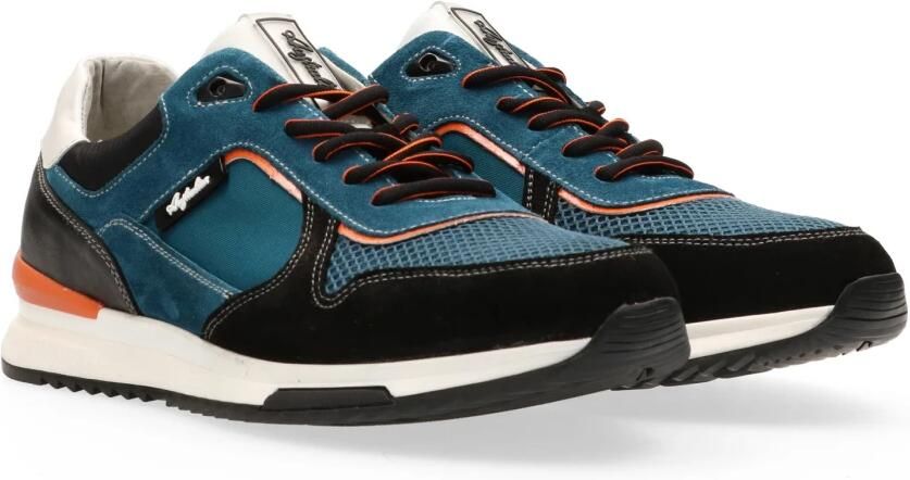 Australian Tim Tom Collection Sneaker Dakar 15.1570.01 Aqua Zwart Suède - Foto 2