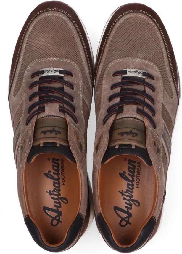 Australian Filmon Sneakers taupe Leer Heren - Foto 11