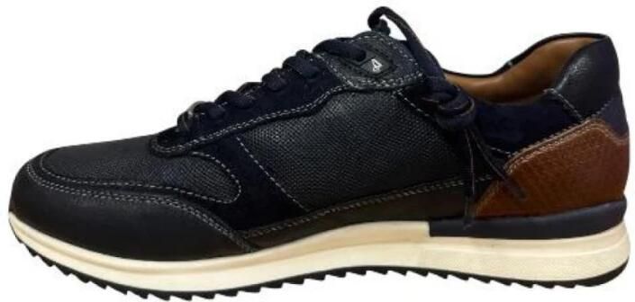 Australian Blauwe Leren Sneakers met Suède - Foto 12