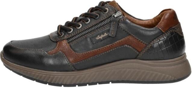 Australian HATCHBACK 15 1607 02 A08 Zwarte sneaker met rits wijdte G - Foto 17