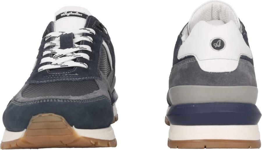 Australian Novecento heren sneaker blauw - Foto 2