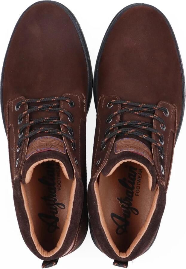 Australian art 15.1578.05 D47 Middelburg brown nubuck veterschoen heren - Foto 10