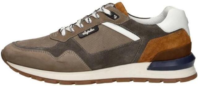 Australian Grijze Leren Sneakers met Comfortabel Voetbed Brown Heren - Foto 2