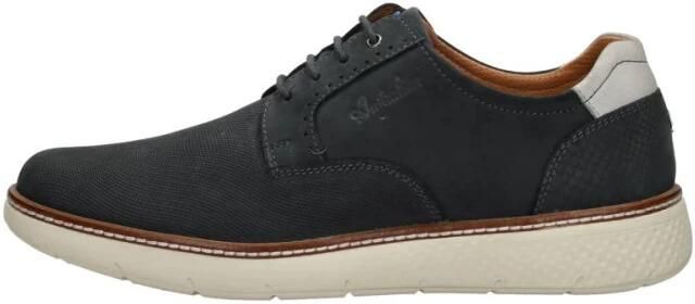 Australian Pozzato Navy G-Wjdite Veterschoenen