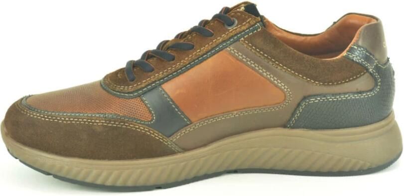 Australian Stijlvolle Runner in Cognac en Zwart