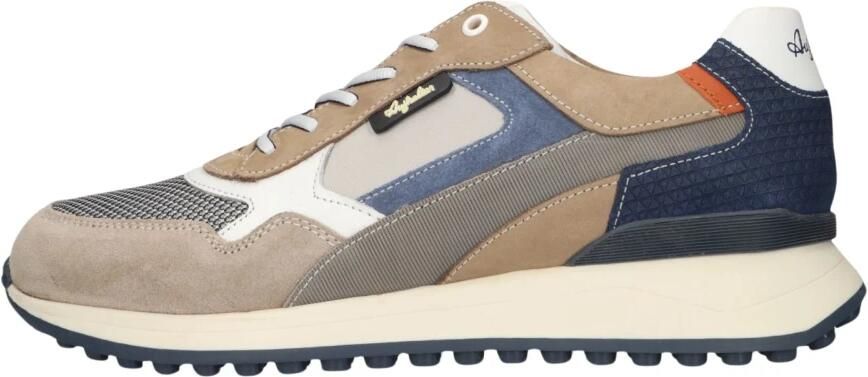 Australian Yamato Sneakers Heren Leren Sneaker Multi - Foto 9