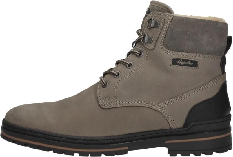 Australian York Veterschoenen Hoog Taupe - Foto 3