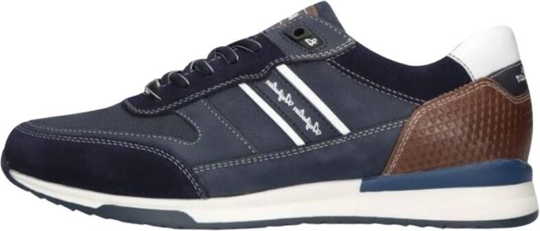 Australian Blauwe Leren Sneakers met Comfortabele Pasvorm Blue Heren - Foto 12