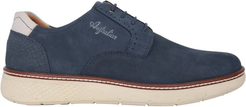 Australian Blauwe Herensneaker Model Pozzato