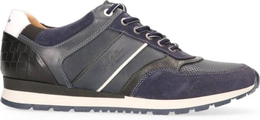 Australian Footwear Navarone Sneakers Blauw Blue Black White - Foto 3