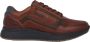 Australian Bruine leren herensneaker - Thumbnail 1