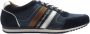 Australian Blauwe Suède Lage Sneakers Camaro Multicolor - Thumbnail 4