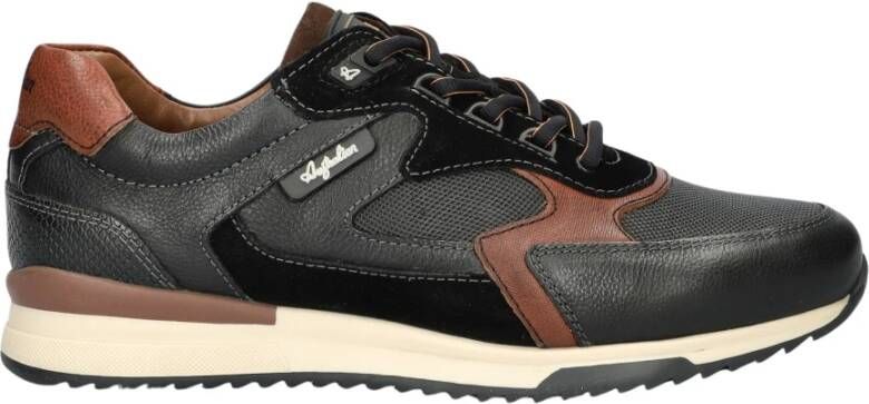 Australian Elegante Leren Schoen Zwart Bruin