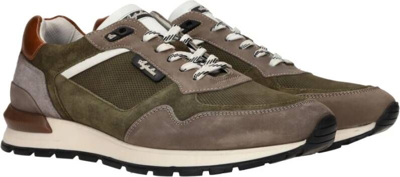 Australian Groene Suède Lage Sneakers Novecento Multicolor Heren - Foto 5