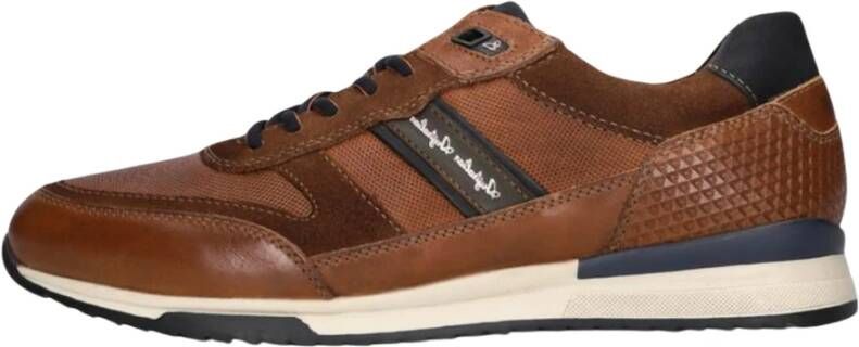 Australian Lage sneakers Filmon cognac blauw wit Brown Heren - Foto 7