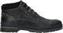 Australian Moderne leren veterschoen Black Heren - Thumbnail 2