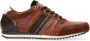 Australian Camaro Lage sneakers Leren Sneaker Heren Bruin - Thumbnail 6