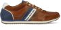 Australian Camaro Lage sneakers Leren Sneaker Heren Bruin - Thumbnail 5