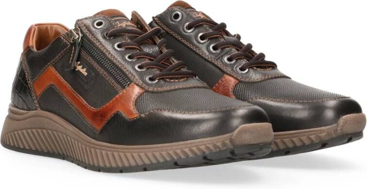 Australian HATCHBACK 15 1607 02 A08 Zwarte sneaker met rits wijdte G - Foto 14