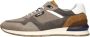 Australian Grijze Leren Sneakers met Comfortabel Voetbed Brown - Thumbnail 2