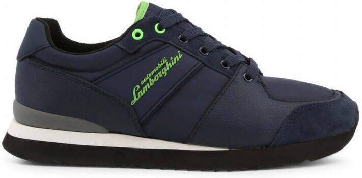 Automobili Lamborghini E0XUBSA3 Heren Motorsport Sneakers Sportschoenen Schoenen Blauw 71306-239 CM - Foto 2