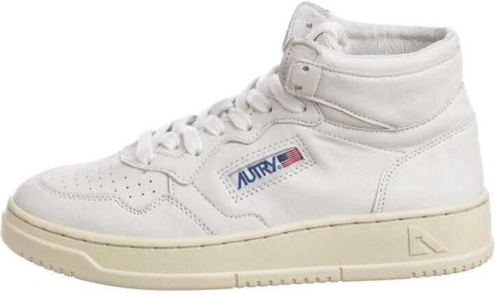 Autry 01 Mid Dames Sneakers Wit Dames