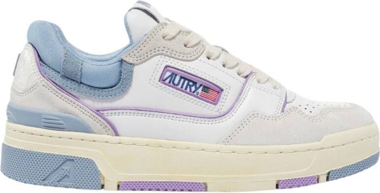 Autry Amerikaanse Vlag Sneakers Multicolor Dames