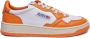 Autry Tweekleurige Leren Lage Sneakers White Heren - Thumbnail 20
