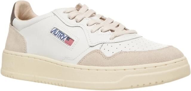 Autry Beige Sneakers Vintage Design Comfortabel