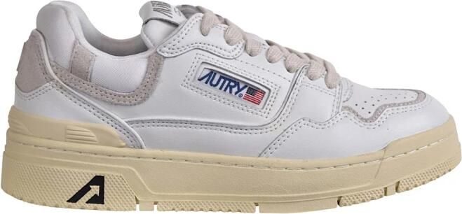 Autry Witte Sneakers met Kalfsleer en Suède White Dames - Foto 8