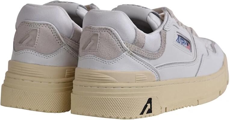 Autry Witte Sneakers met Kalfsleer en Suède White Dames - Foto 5