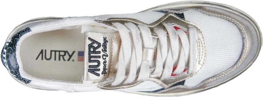 Autry Dames Sneakers met Veters en Leren Details