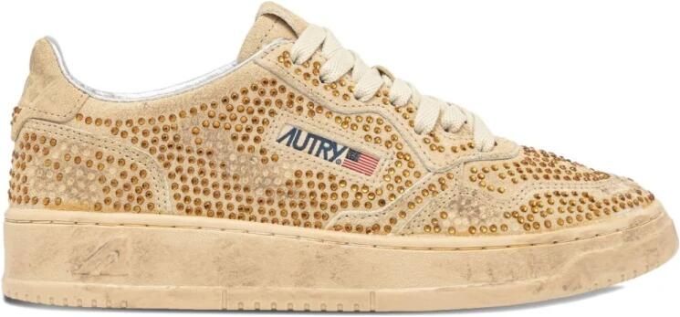 Autry Embellished Suede Sneakers - Foto 3