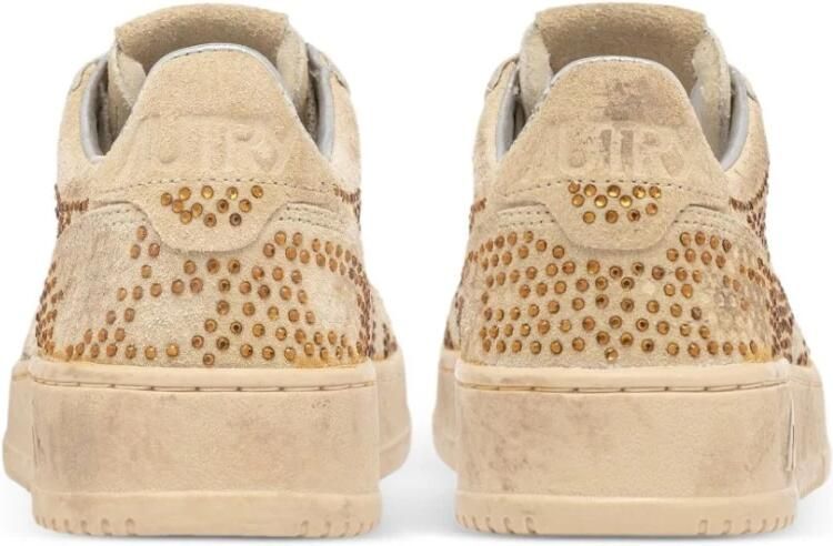 Autry Embellished Suede Sneakers