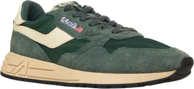 Autry Groene Sneakers Retro Design