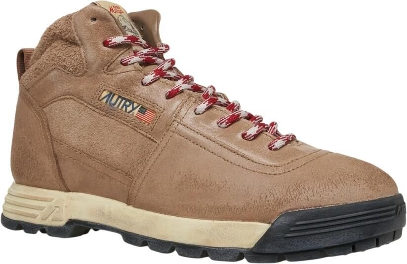 Autry Heren Schoenen Enkellaarsjes Marrone Aw25