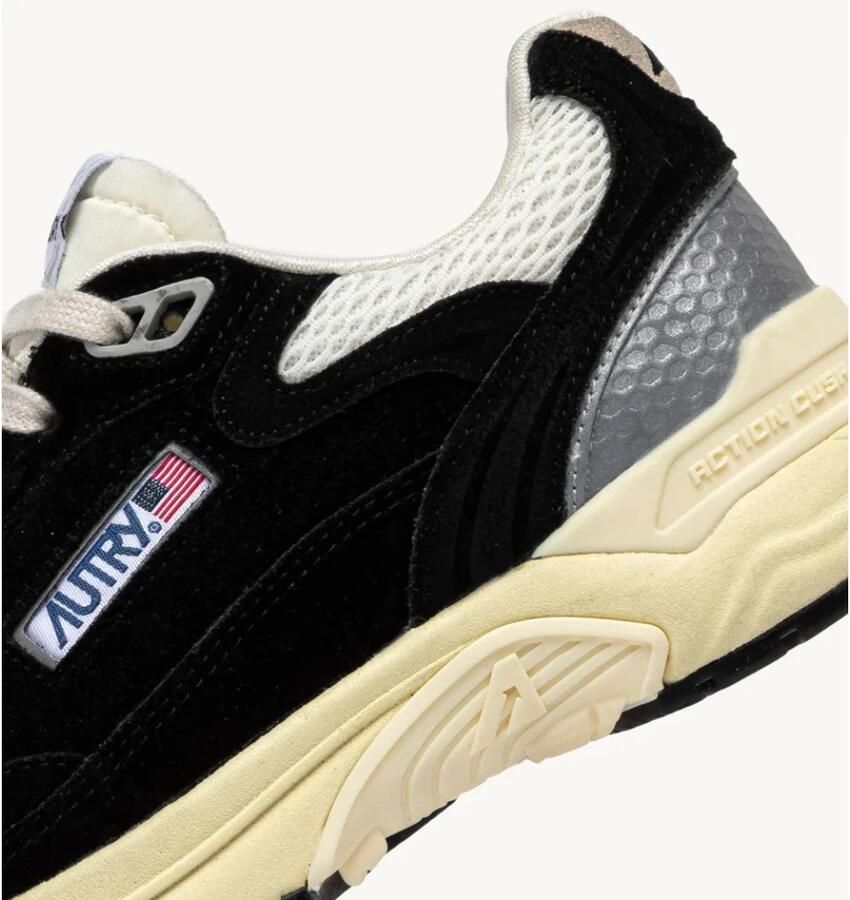 Autry Zwarte Hyperway Sneakers met Action Cush Technologie - Foto 2