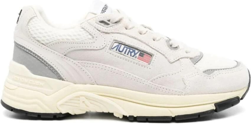 Autry Hyperway Low Suede Mesh Sneakers