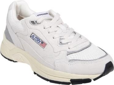 Autry Lage Hyperway Sneaker in Wit Zilver