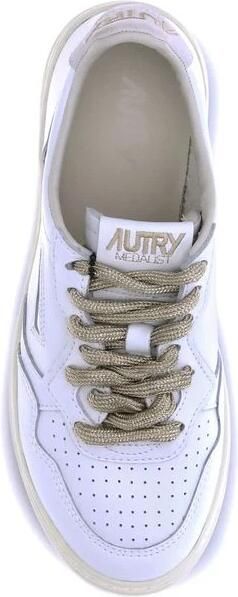 Autry Lage Leren Sneakers met Geperforeerde Neus - Foto 2