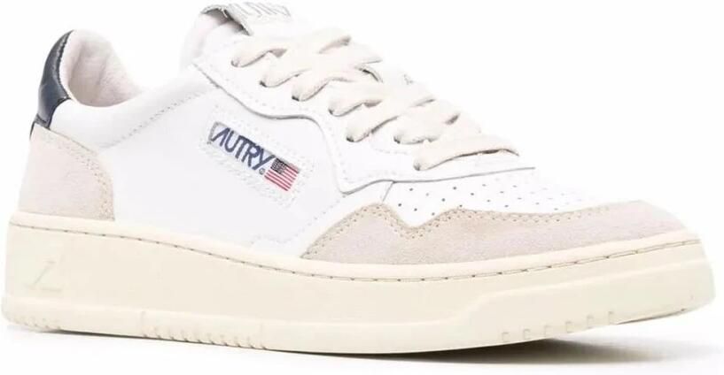 Autry Lage leren sneakers met suède accenten - Foto 2