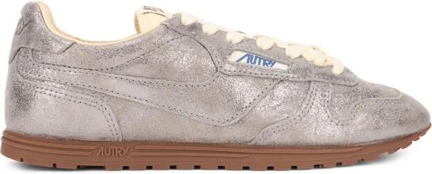 Autry Lage sneakers met glitterafwerking