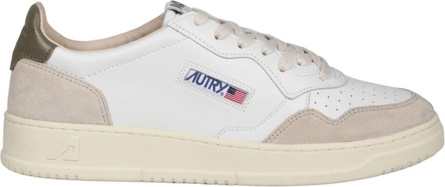 Autry Lage Sneakers met Leer en Suède
