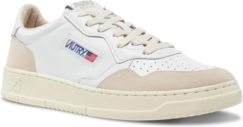 Autry Action low top sneakers heren leer leer rubber Stof 39 Wit - Foto 10